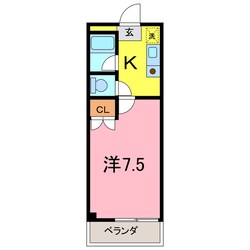 グリーンマイルの物件間取画像